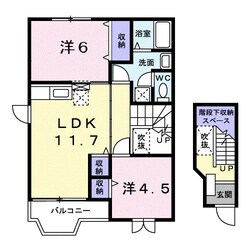 エクセレンテ高松の物件間取画像